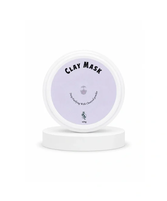 ماسك الفحم والطمي المنقي للبشرة - Clay Mask (100 جم)